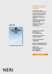 NERI LIGHT 100 Instruction Booklet