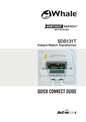Whale Instant Match SDS131T Quick Connect Manual