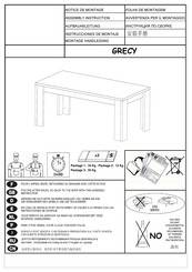 Moss Grecy Assembly Instruction Manual