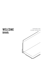 Dormiente WELCOME Assembly Instruction Manual