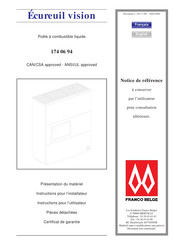 FRANCO BELGE 174 06 94 Technical Manual