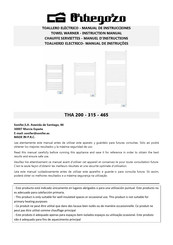 Orbegozo THA 315 Instruction Manual