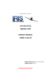 Jabiru J70 Product Manual