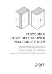 glass 1989 pasodoble steam 100 Installation, Operation & Maintenance Manual