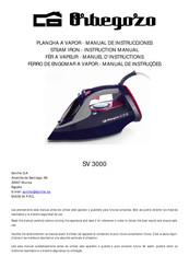 Orbegozo SV 3000 Instruction Manual