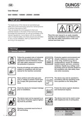 Dungs SAV 250080 User Manual