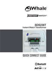 Whale INSTANT MATCH SDS236T Quick Connect Manual