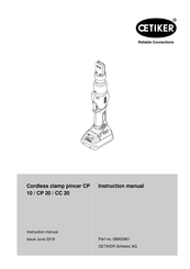 OETIKER CP 10 Instruction Manual