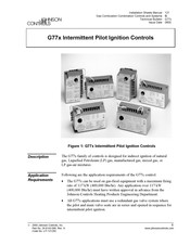 Johnson Controls G77 Series Technical Bulletin