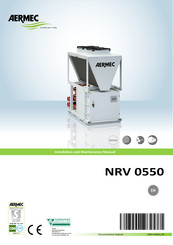 AERMEC NRV 0550 Installation And Maintenance Manual