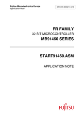 Fujitsu START91460.ASM Application Note