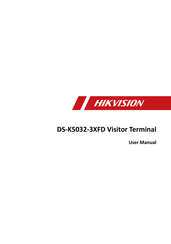 HIKVISION DS-K5032-3XF User Manual