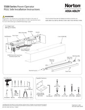 Assa Abloy Norton 5500 Series Installation Instructions Manual