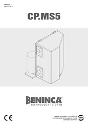 Beninca CP.MS5 Manual