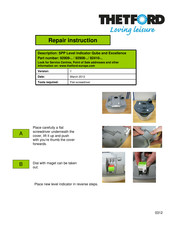 Thetford 92909 Series Repair Instruction