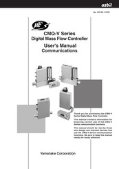 Yamatake Azbil CMQ-V Series User Manual