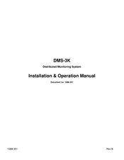 Ametek DMS-3K Installation & Operation Manual