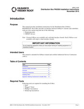 GILBARCO VEEDER-ROOT PA0306 Installation Instructions Manual
