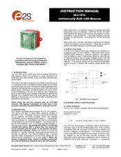 E2S IS-L101L Instruction Manual