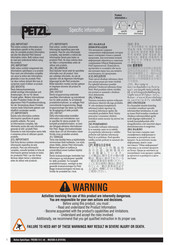 Petzl FREINO M42 Manual