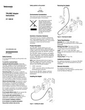 Tektronix TPA-BNC Instructions