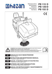 HAZAN PB 115 D Instruction And Maintenance Manual