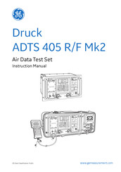 GE Druck ADTS 405 F Mk2 Instruction Manual