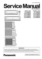 Panasonic CU-A12MKD Service Manual