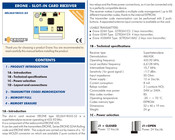 Erone SEL2641R433-S2 Installation Manual