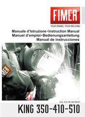 Fimer King 510 Instruction Manual