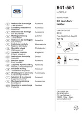 Cruz 941-551 Assembly Instructions Manual