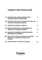 Beretta Connect MIX STAND ALONE Instructions For The Installer And The Technical Assistance Service