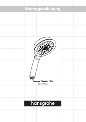 Hans Grohe Croma Classic 100 28539 Series Assembly