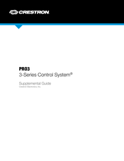 Crestron 3 Series Manuals | ManualsLib