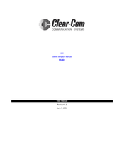 Clear-Com RS-600 Series Manual