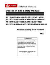 LGMG AS1930E Operation And Safety Manual