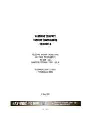 Hastings VT-4B Manual