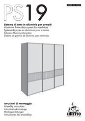 cinetto PS19.3 Assembly Instructions Manual