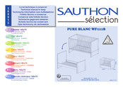 SAUTHON selection PURE BLANC WF111B Technical Manual