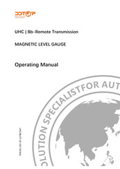ddtop UHC Magnetic Level Gauge Operating Manual