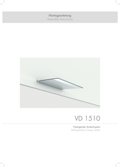 Pauli + Sohn VD 1510 Assembly Instructions Manual