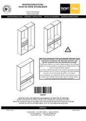 Hülsta now! time Push to Open Drawer Assembly Instruction Manual
