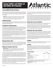 Atlantic Technology 8200e LR Assembly Instructions