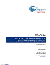 Cypress Semiconductor S6SAP412A Operation Manual