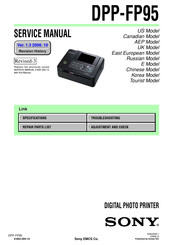 Sony DPP-FP95 Service Manual