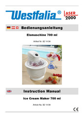 Westfalia 82 14 94 Instruction Manual