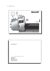 Balluff BIS C-60 1 Manual