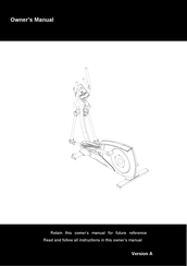 Sportig E30 Owner's Manual