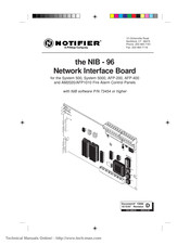 Pittway Notifier NIB-96 Manual