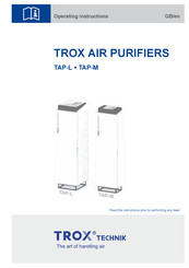 Trox Technik TAP-L Operating Instructions Manual